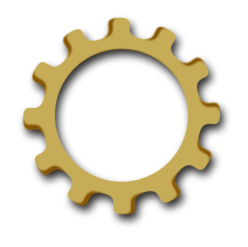 Grafică vectorială Gear wheel