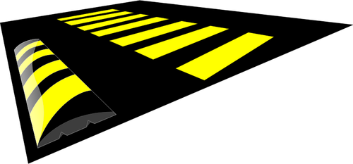 Speed bump grafică vectorială