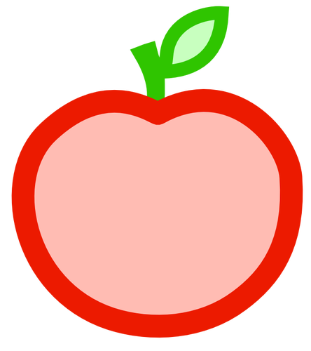 Apple icon vector graphics