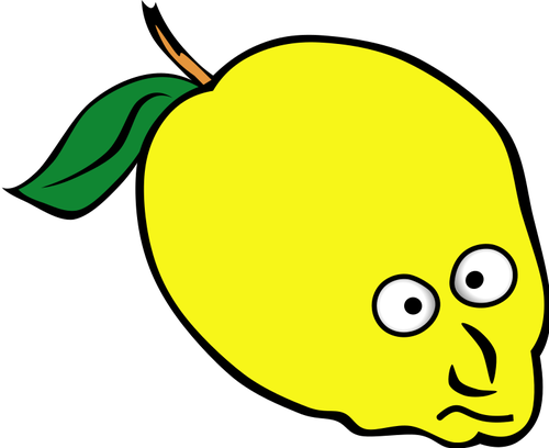 Gambar kartun lemon