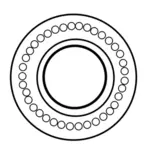 סמל גלגל הדהרמה