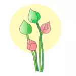 וקטור פרח צבעוני