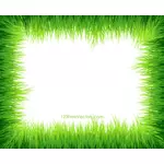 Grünem Gras Framerahmen