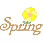 Palavra inglesa para a primavera