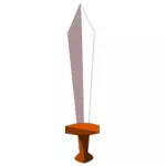 Gambar sederhana pedang