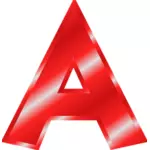 Красная буква '' A''