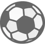 फ़ुटबॉल गेंद क्लिप कला वेक्टर