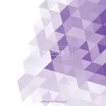 紫色的三角形图案