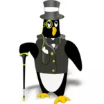 Pinguin în tux