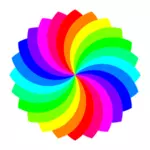 Kleur pallette vector afbeelding