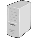 Imagen de vector icono del servidor