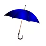 Vektorové ilustrace modrý deštník