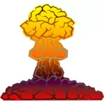 Imagen de explosión nuclear