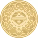 5 peso mynt vektor