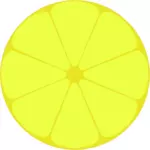 Лимон профиля векторное изображение
