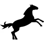 Image vectorielle d'un cheval