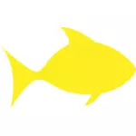 Un poisson jaune