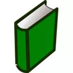 Zielona książka w twardej oprawie clipart