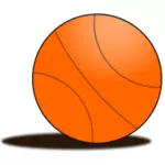 Basketbalový míč vektorové kreslení