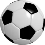 Fotorealistisk Fotboll boll vektorbild