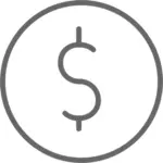 Символ круга деньги