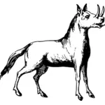Rhinocéros vector illustration