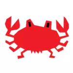 Czerwony krab obrazu