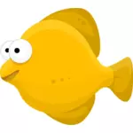 कार्टून पीली मछली