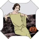 Image de femme Halloween