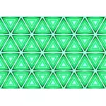 Triangoli di modello e verde di sfondo