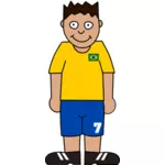 Jogador de futebol do Brasil