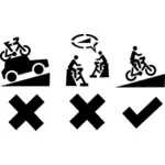 '' Just ride'' es Symbole