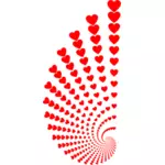 Herzen-Wirbel-Design-Vektor-Bild
