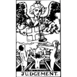Cartão mágico de julgamento