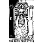 女祭司神奇的卡片