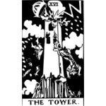 Toren tarot kaart