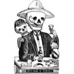 Tequila-Skelett