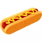 Hot dog in un panino