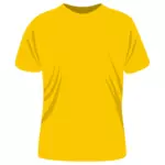 Gelbe T-shirt Vorlage