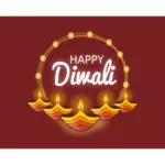 Kartu Ucapan Happy Diwali 2