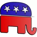 Republicanos elefante 3D