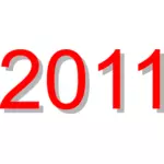 2011 красный знак векторные картинки