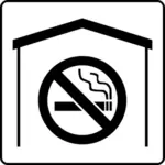 ベクトル イラスト ホテルの禁煙の標識