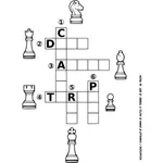 Puzzle cu piese de şah