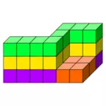 Image décrite de cubes