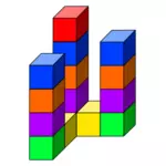Tres cubo Torres
