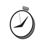 Image vectorielle de montre de minuterie