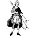 soldato del IX secolo
