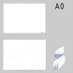 A0 størrelse tekniske tegninger papir mal vector illustrasjon