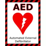 AED の記号